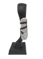 CS Horse and Design Glitter Pezenset met Faux Fur - Zilver