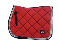 Zadeldekje vzh/spr. glitter rood