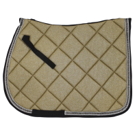 Zadeldekje vzh/spr. glitter goud