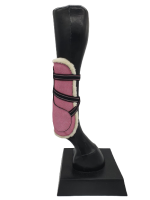 CS Horse and Design Glitter Pezenset met Faux Fur - Pink