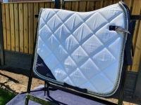 CS Horse and Design Glitter Wedstrijddekje - Navy