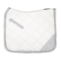 CS Horse and Design Glitter Wedstrijddekje - Zilver