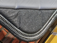 CS Horse and Design Glitter Wedstrijddekje - Grey