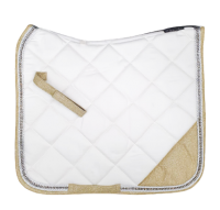 CS Horse and Design Glitter Wedstrijddekje - Gold