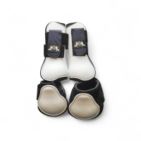 CS Horse and Design Glitter Pezenset Neopreen - Navy / White