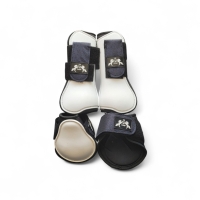 CS Horse and Design Glitter Pezenset Neopreen - Navy / White