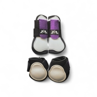 CS Horse and Design Glitter Pezenset Neopreen -  Petrol / White