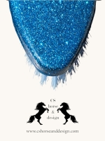Harde Glitter Borstel Paard | Sterk, Handgemaakt & Luxe