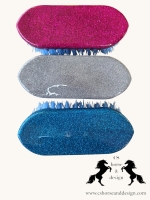 Harde Glitter Borstel Paard | Sterk, Handgemaakt & Luxe