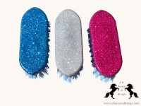 Harde Glitter Borstel Paard | Sterk, Handgemaakt & Luxe